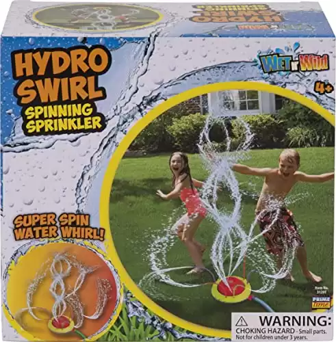 Tidal Storm Hydro Swirl Spinning Sprinkler with Wiggle Tubes