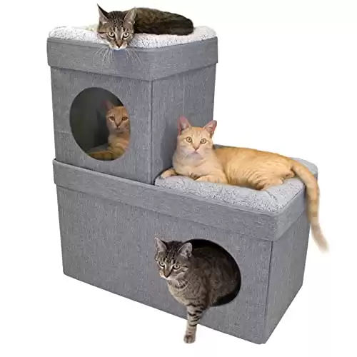 Kitty City Large Stackable Cat Condo