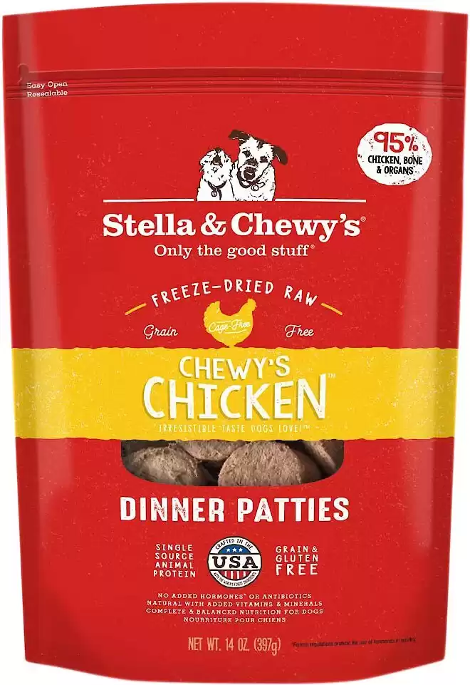 Stella & Chewy’s Freeze-Dried Dinner Patties