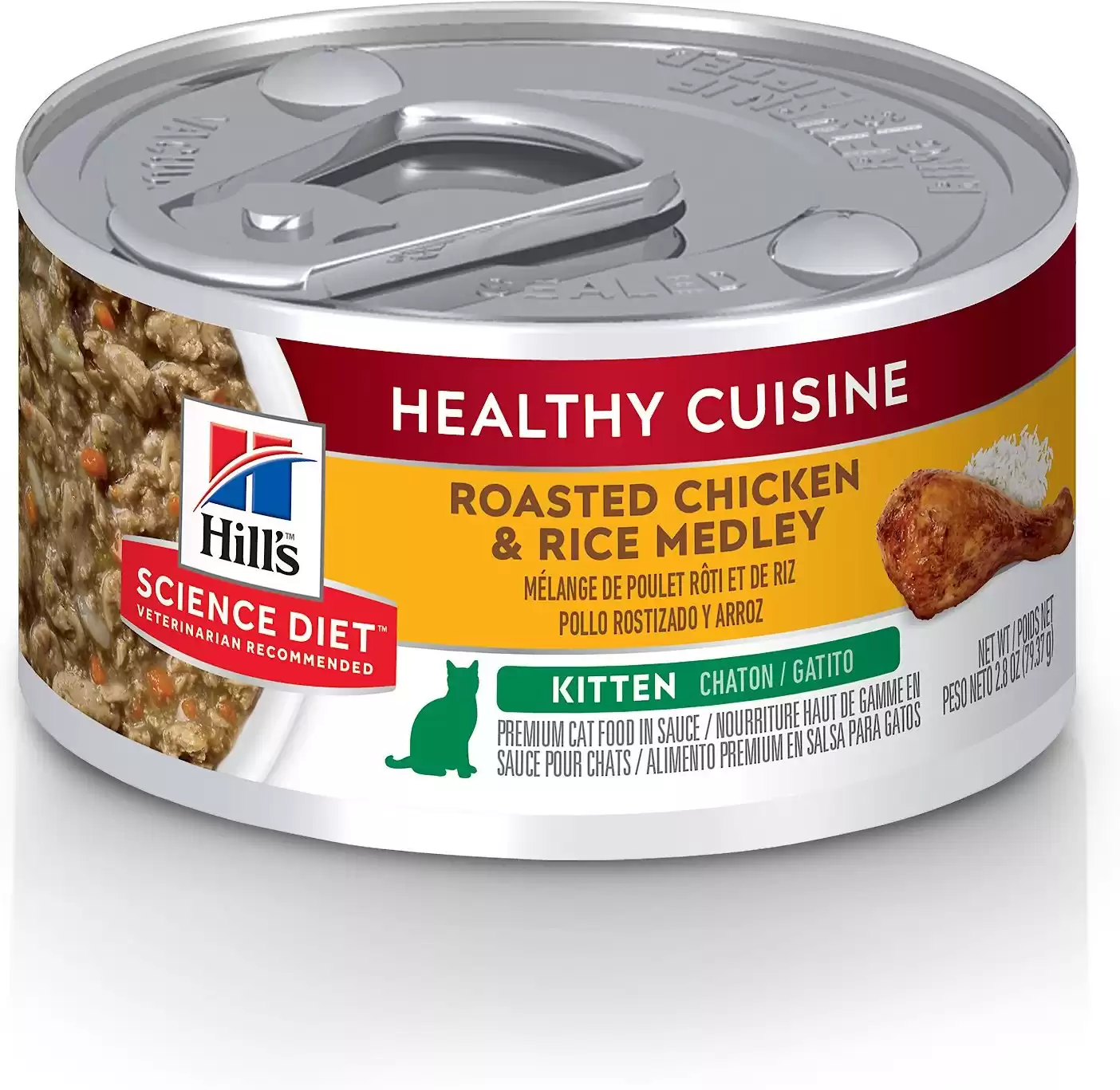 Hill's Science Diet Kitten Healthy Cuisine Canned Cat Food