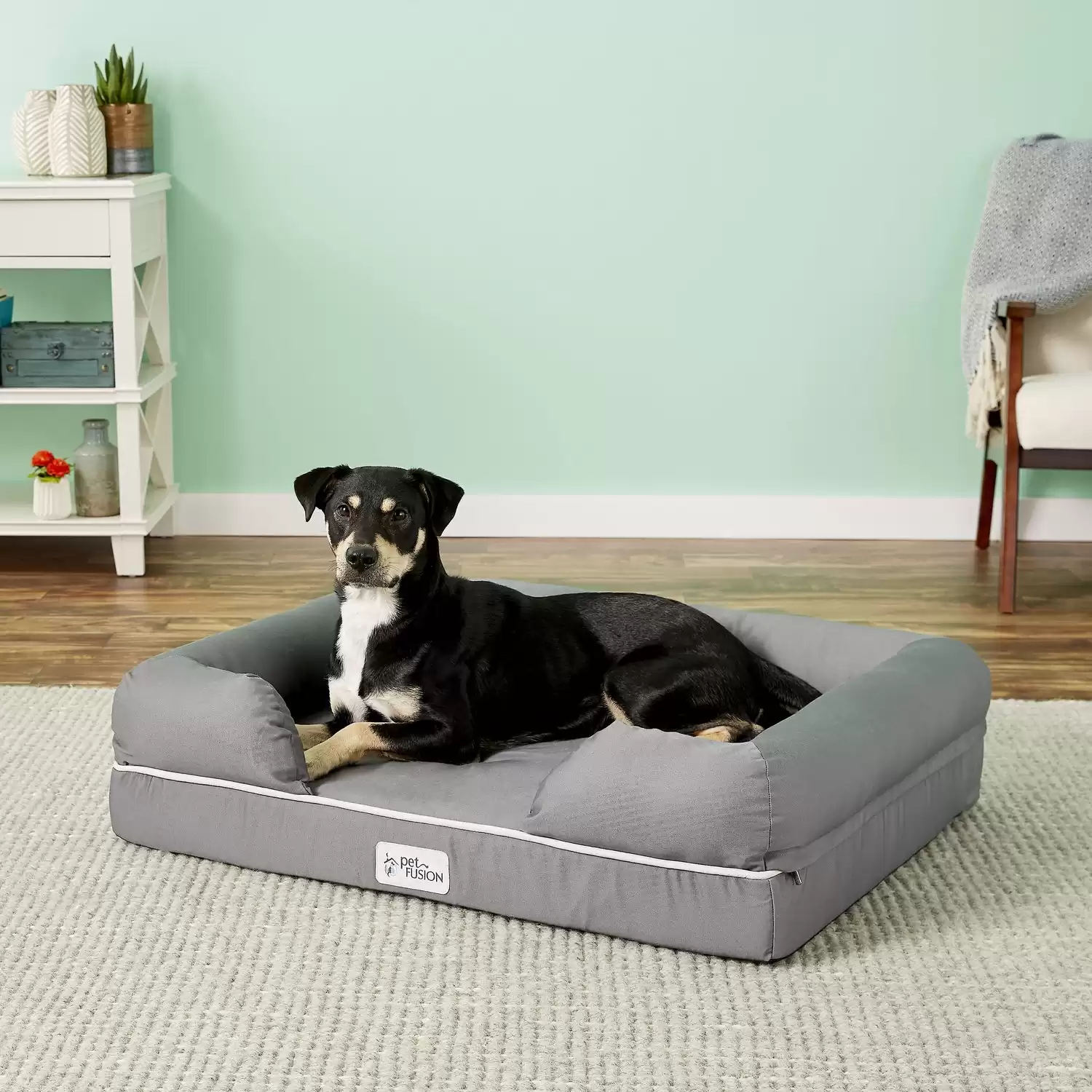 Cuccia per cani PetFusion Ultimate Lounge in memory foam