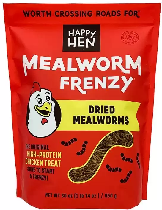 Happy Hen Treats Mealworm Frenzy Poultry Treats