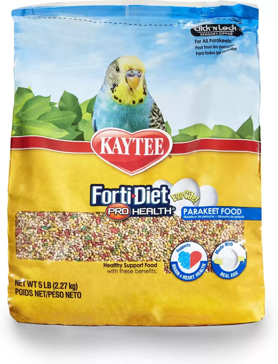 Kaytee Egg-Cite! Forti-Diet Pro Health Parakeet Food