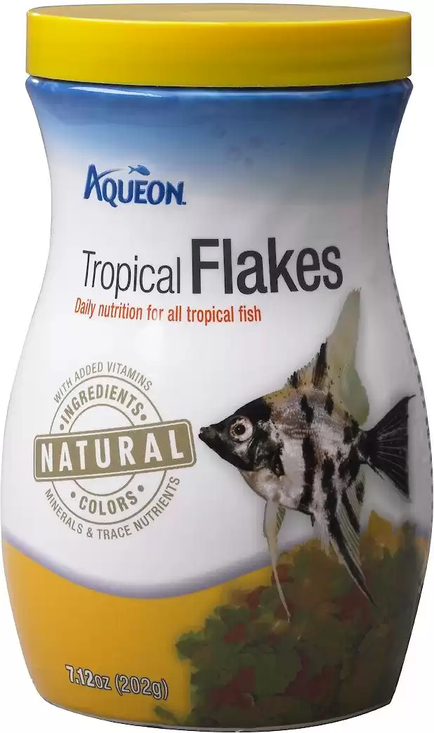 Aqueon Tropical Flakes Freshwater Fish Food