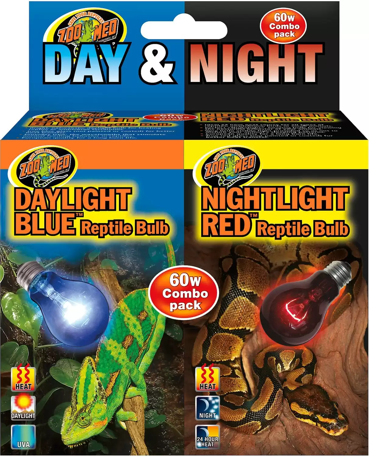 Best Budget-Friendly: Zoo Med Daylight Reptile Lamp Combo Pack