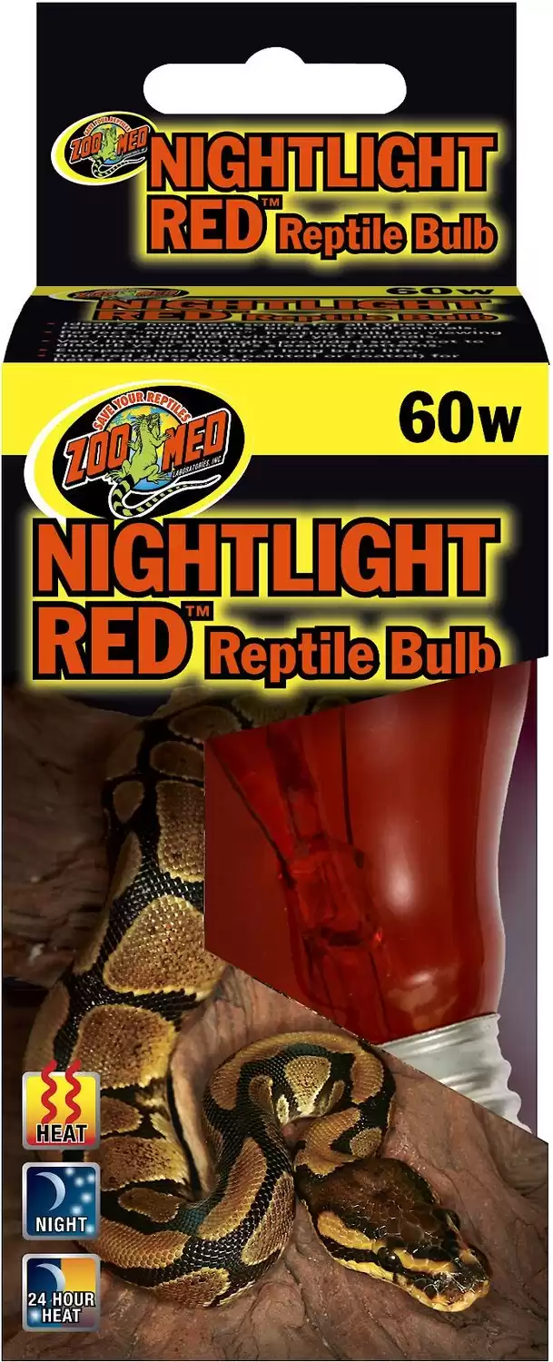 Best Overall: Zoo Med Nightlight Red Reptile Bulb