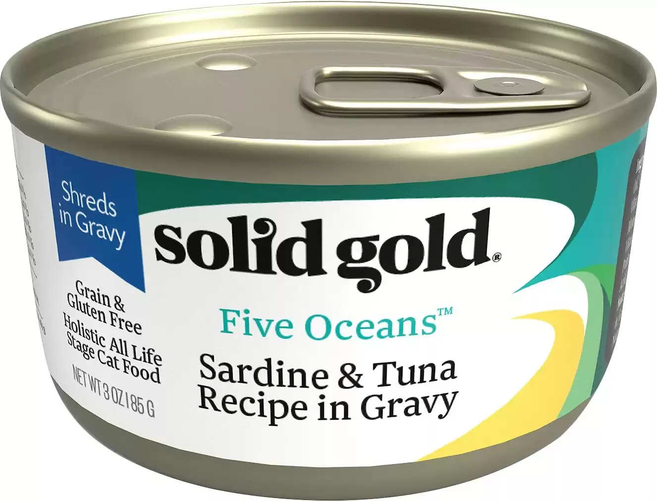 Solid Gold Five Oceans Sardines & Tuna