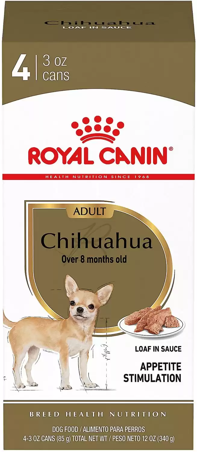 Royal Canin Breed Health Nutrition Chihuahua Adult Loaf In Sauce