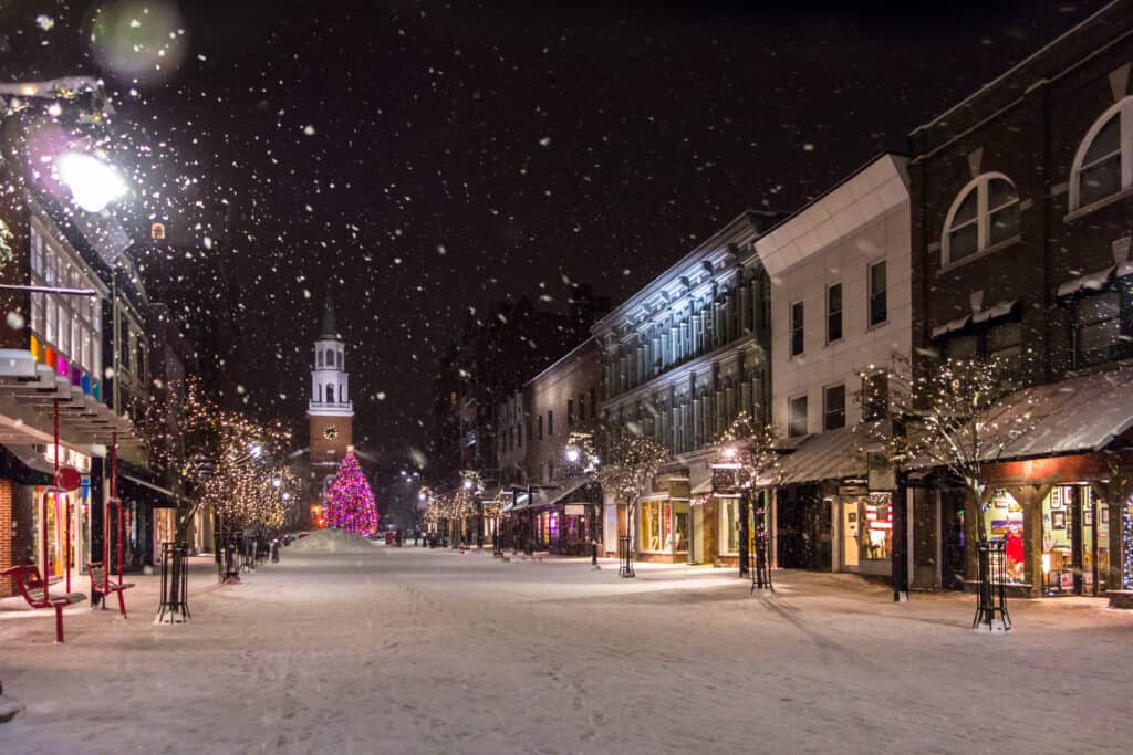 First Snow in Vermont The Earliest & Latest First Snows on Record A