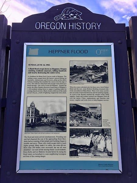 Heppner Flood of 1903 Memorial
