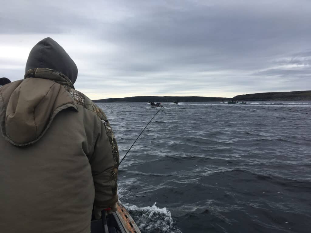 Inuit Fisherman in Nunavik
