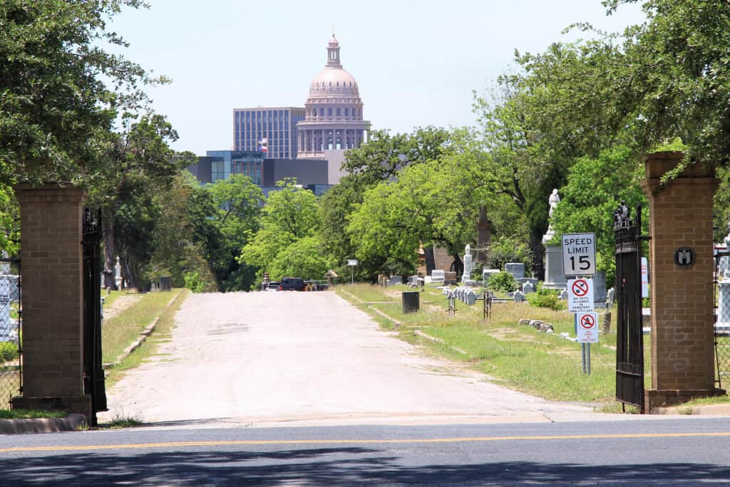 The Oakwood Cemetery, Austin, TX