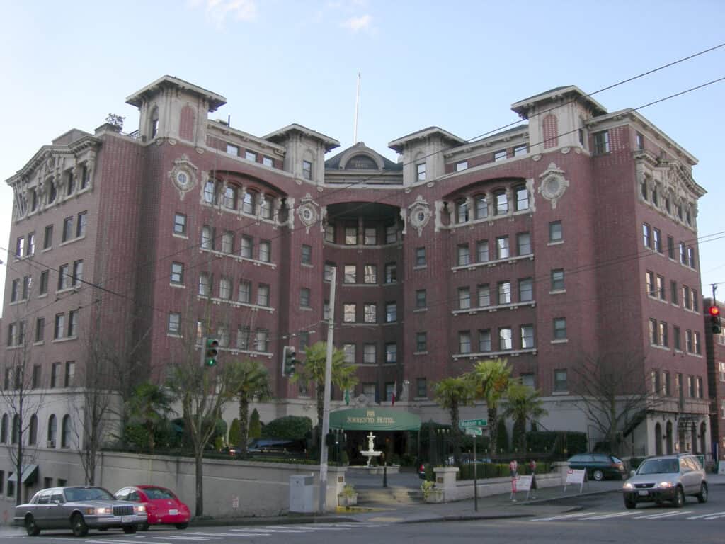  Sorrento Hotel, First Hill, Seattle, Washington, USA.