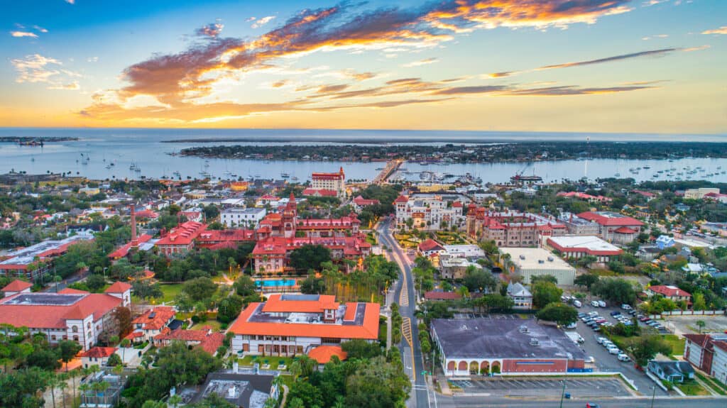 St. Augustine in Florida is the oldest city in the US