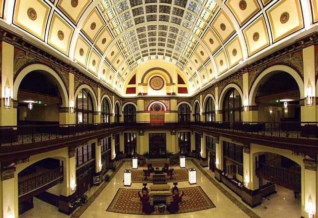 Interior of the Union Station Hotel, Nashville, TN