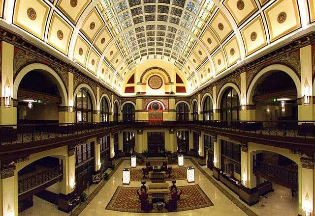 Interior of the Union Station Hotel, Nashville, TN