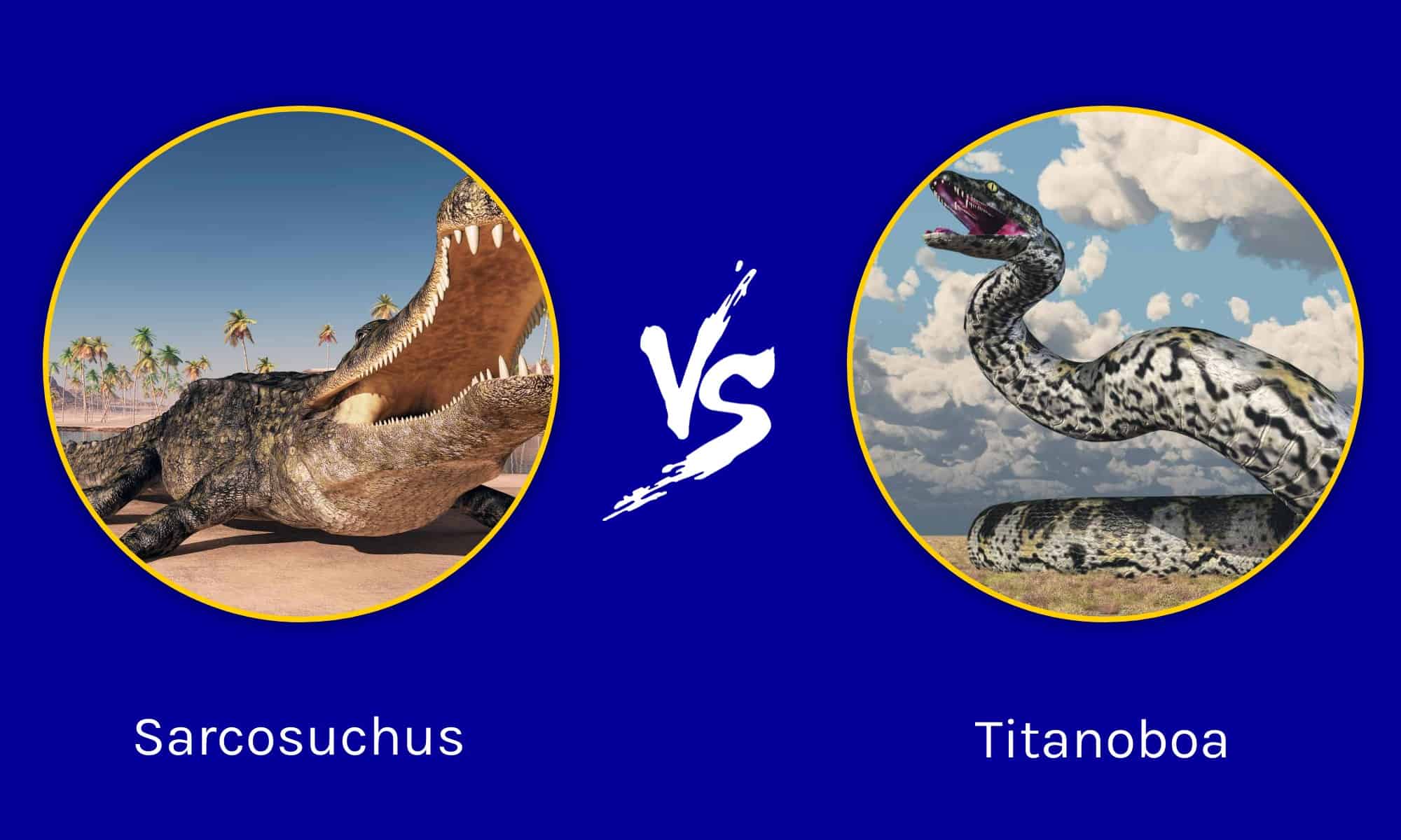 titanoboa vs deinosuchus