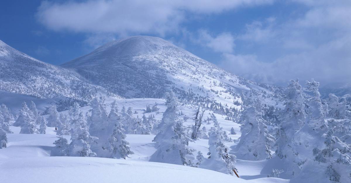 snow in aomiri japan