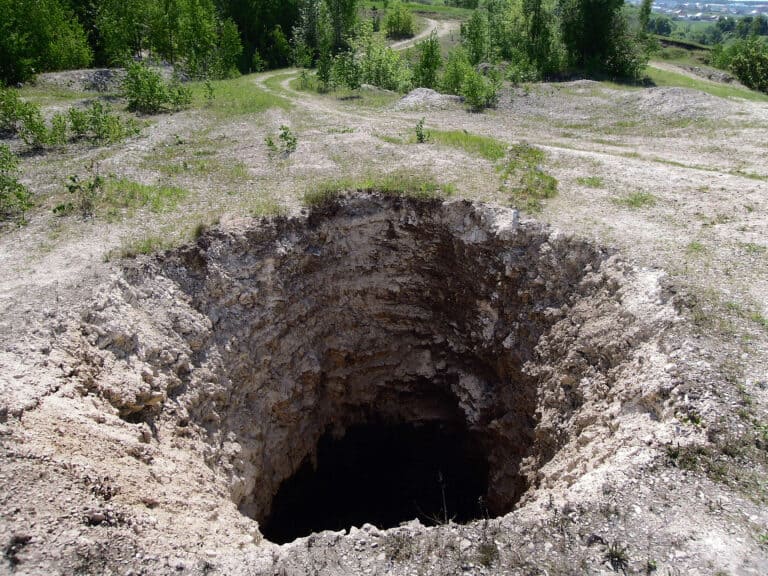 karst sinkhole