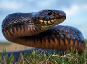 This Indigo Snake Makes Quick Work of an Enemy Rattler photo