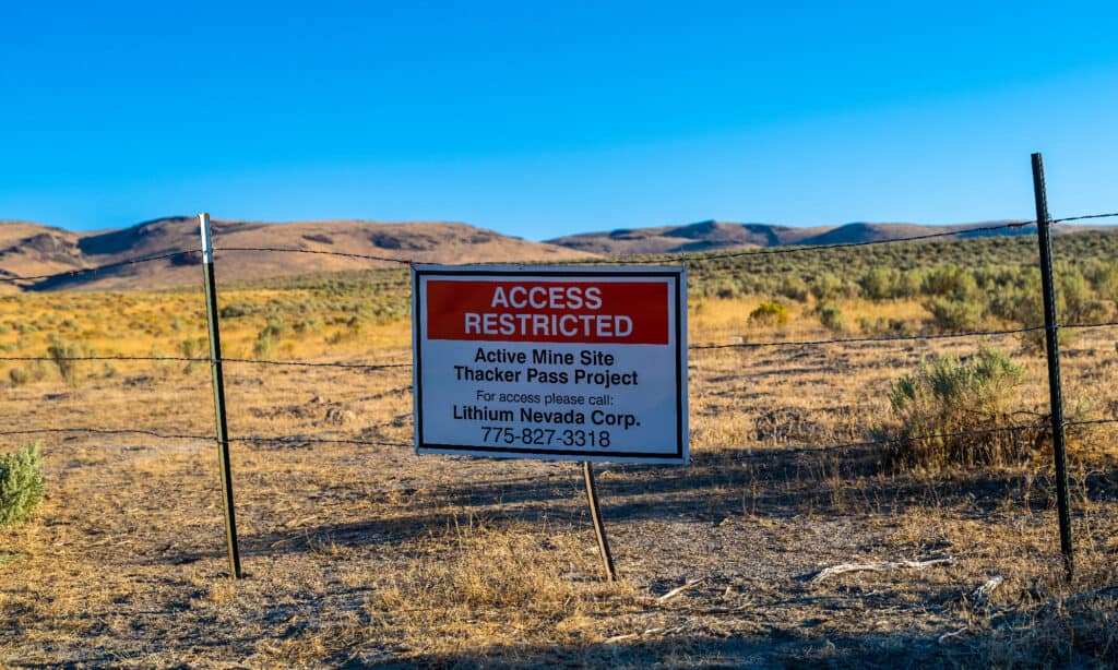 Thacker Pass Lithium Project