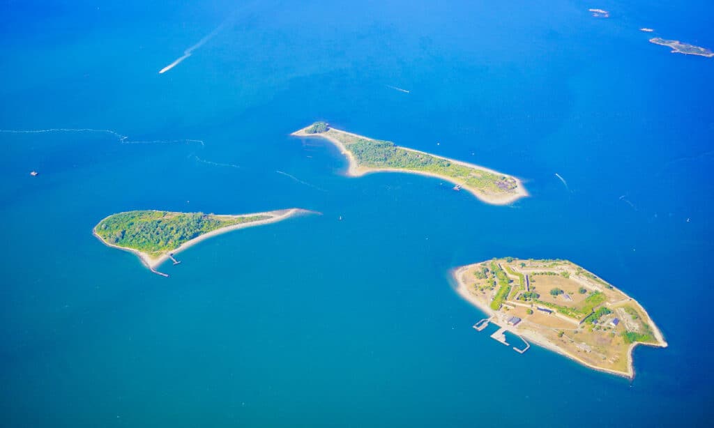 Fort Warren in Boston Harbor