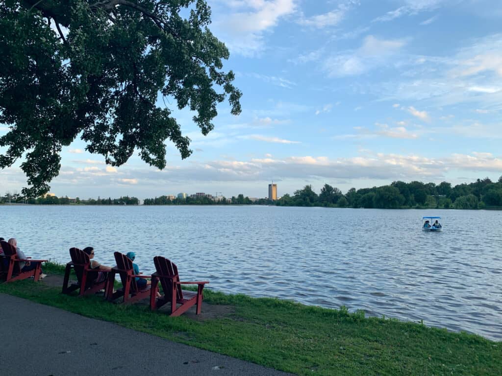 Dow Lake in Ohio