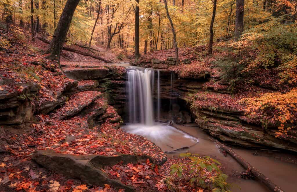 Dundee Falls in Ohio