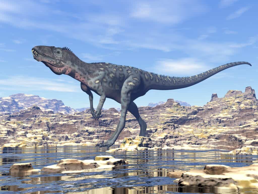Masiakasaurus 3D render