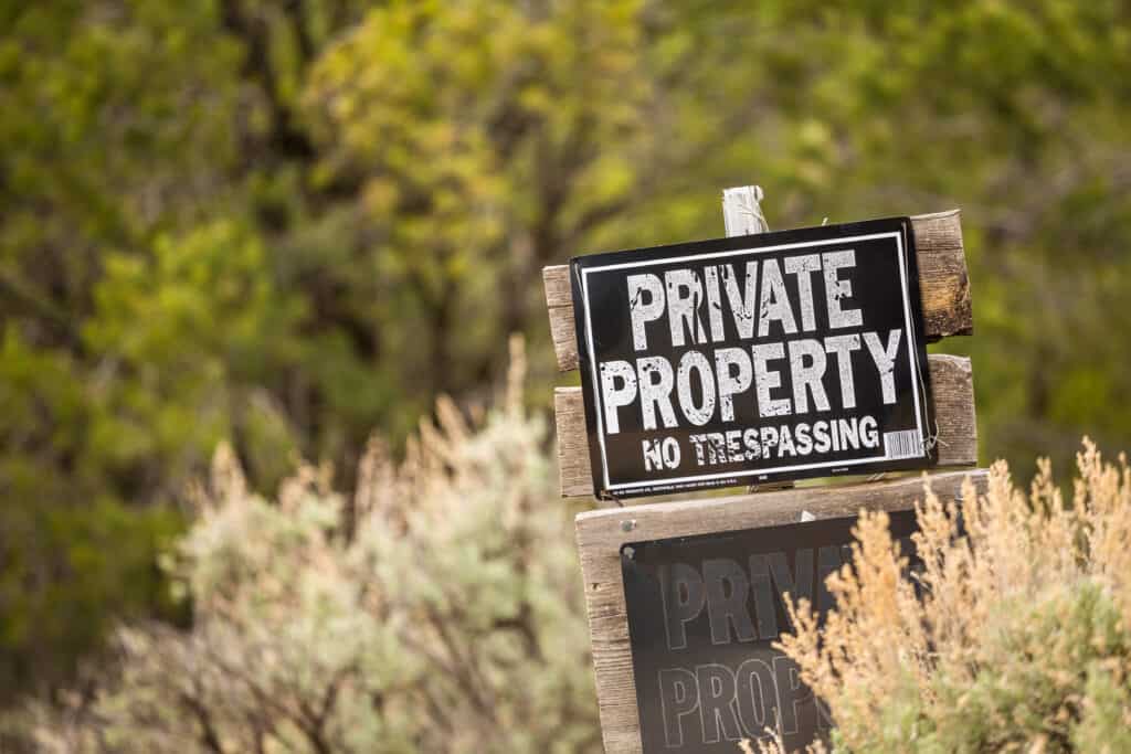 Private Property.