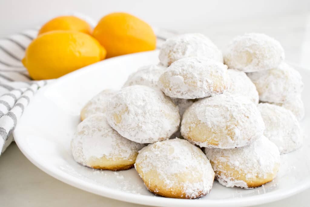 Meyer lemon cookies