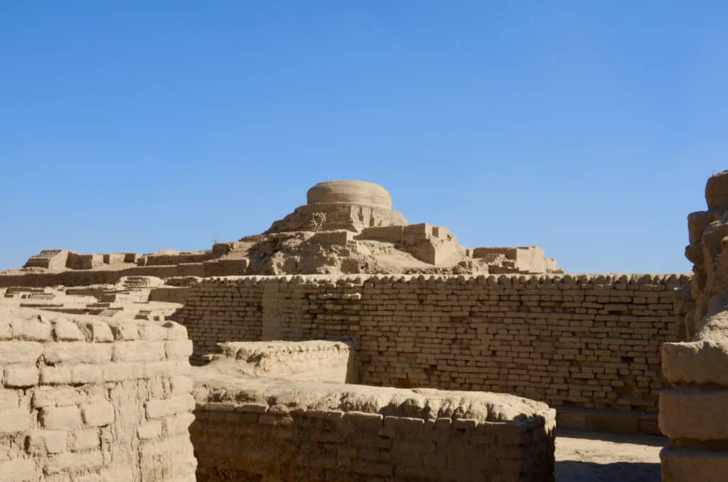 Mohenjo-daro of the ancient Indus Valley Civilization
