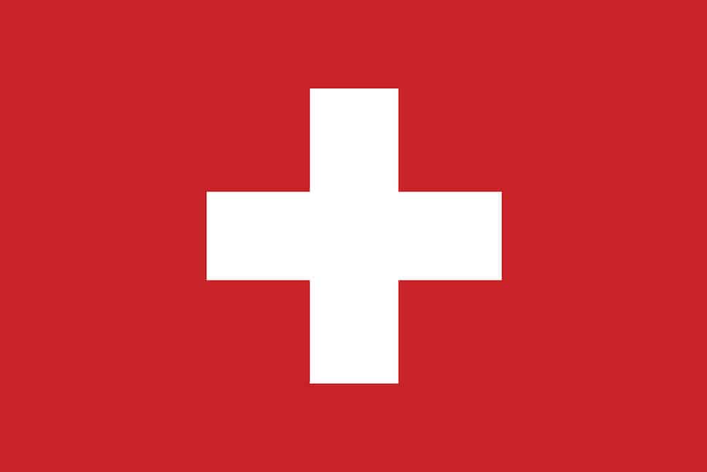 Flag of Switzerland also known as the Swiss flag