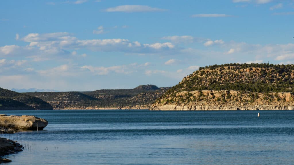 Navajo Lake in New Mexico