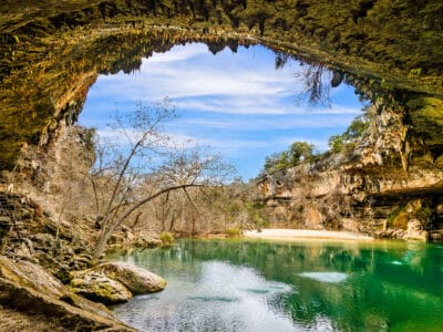 A Discover How and When Hamilton Pool Preserve in Texas Was Formed