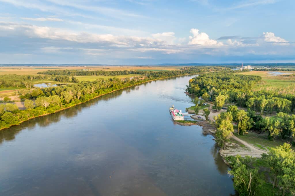 Missouri River in Nebraska