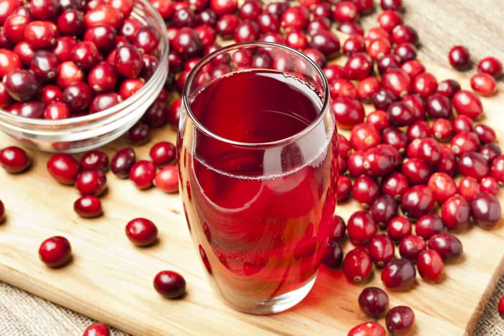 Cranberry juice