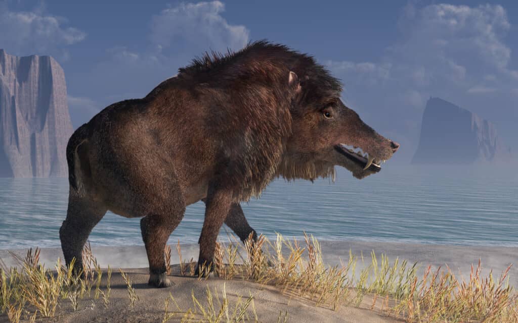 This Ancient Mongolian Predator Was As Tall As A Horse And Weighed a ...