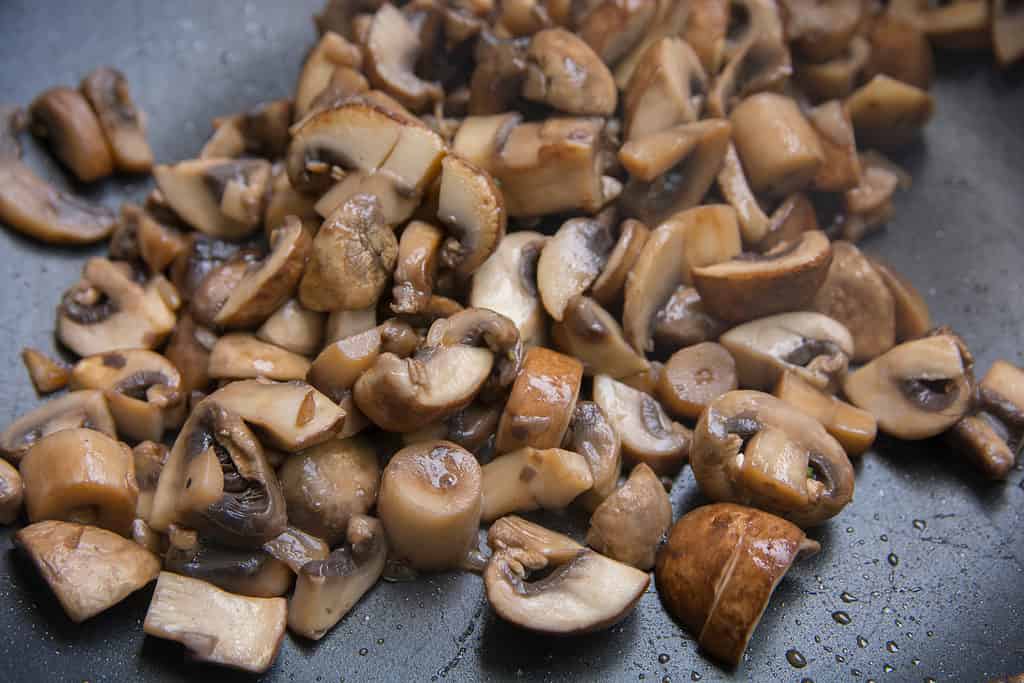 Sauteed mushrooms