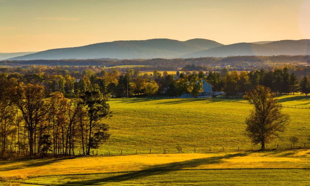 Longstreet Observation Tower in Gettysburg, Pennsylvania.