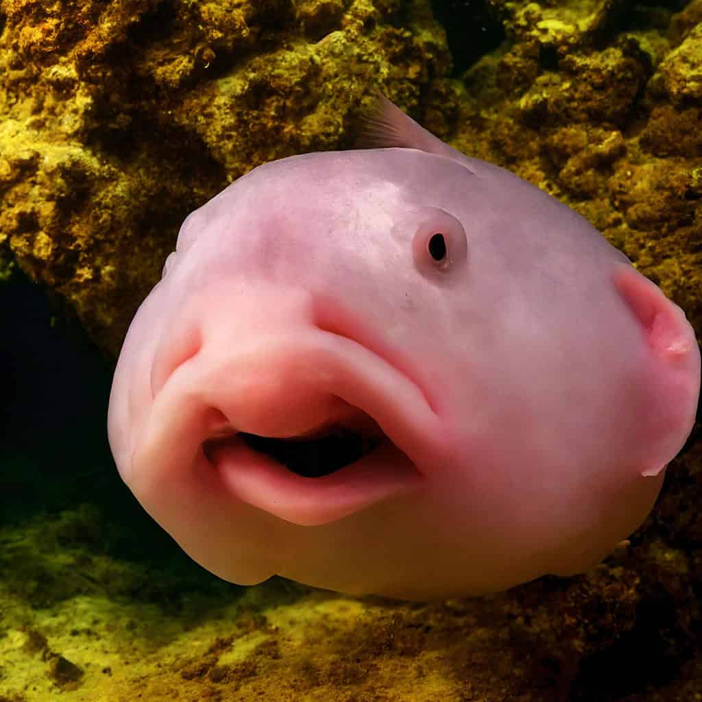 Blobfish with hair