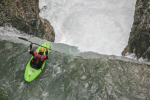 Watch a Daredevil Take His Kayak Straight Down a Stunning 100-Foot Waterfall Picture