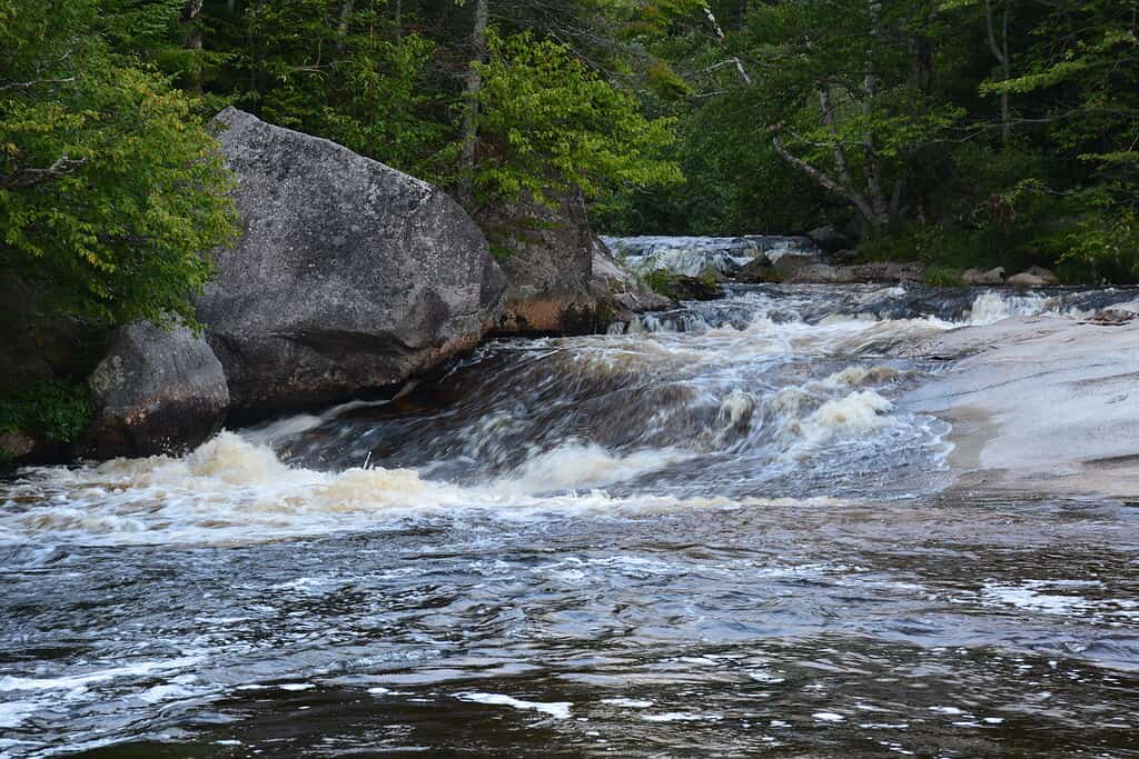 Ledge Falls, Baxter State Park, Maine