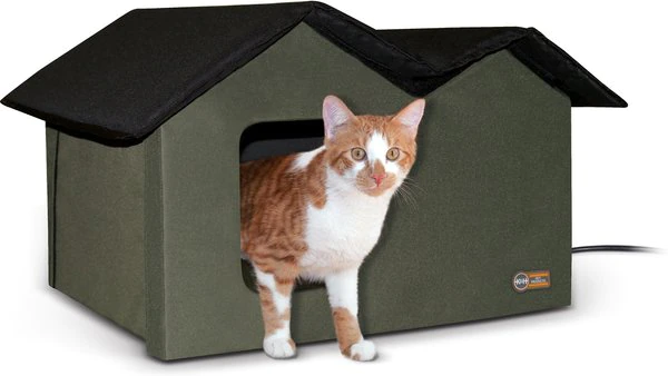 K&H Pet Products Outdoor Heated Kitty House