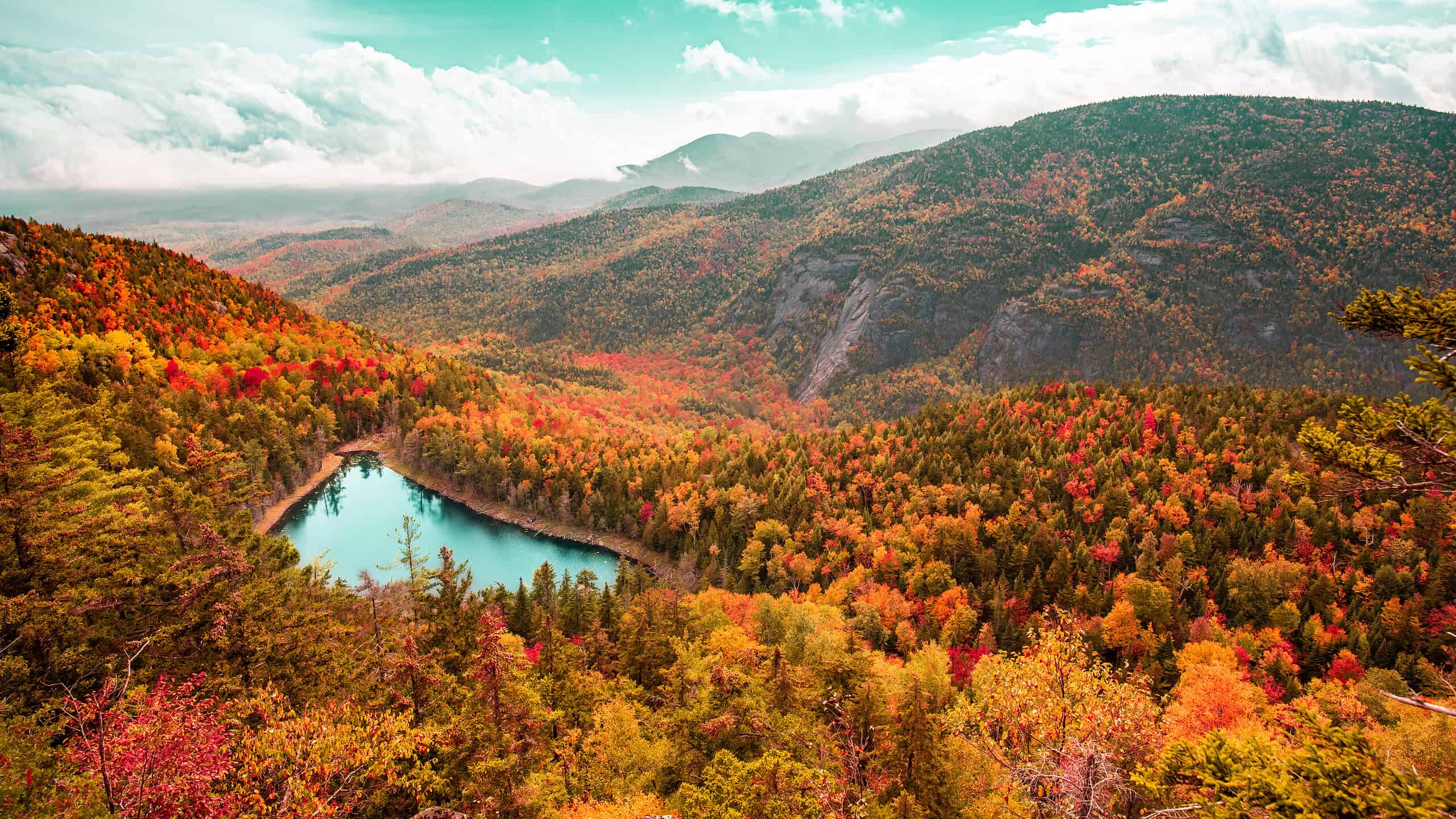 The Adirondacks in Fall.