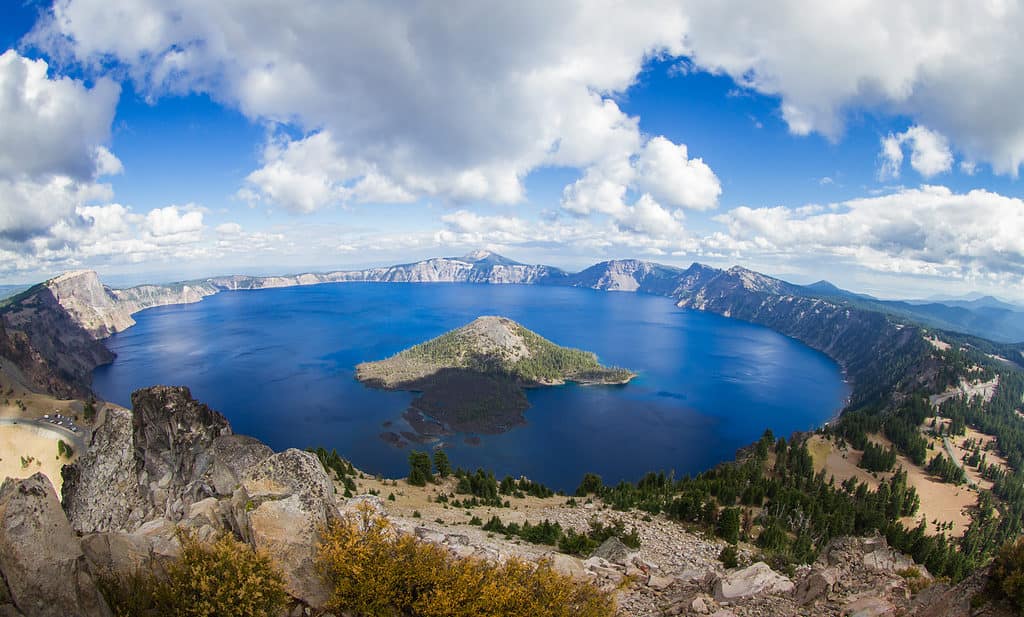 Crater Lake in Oregon