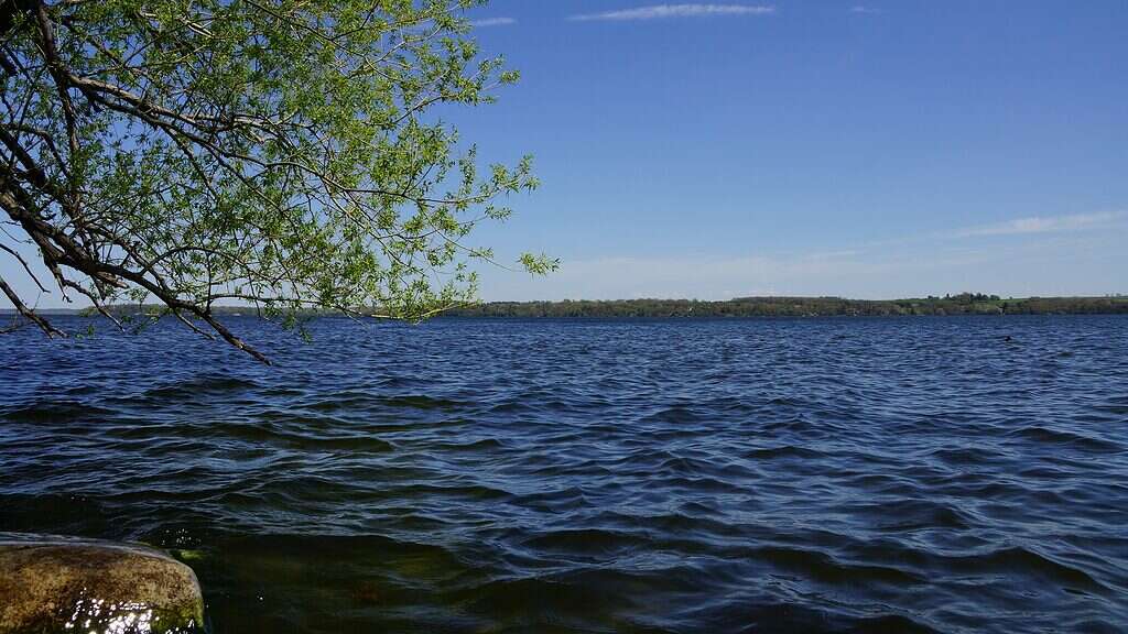 Big Green Lake in Wisconsin