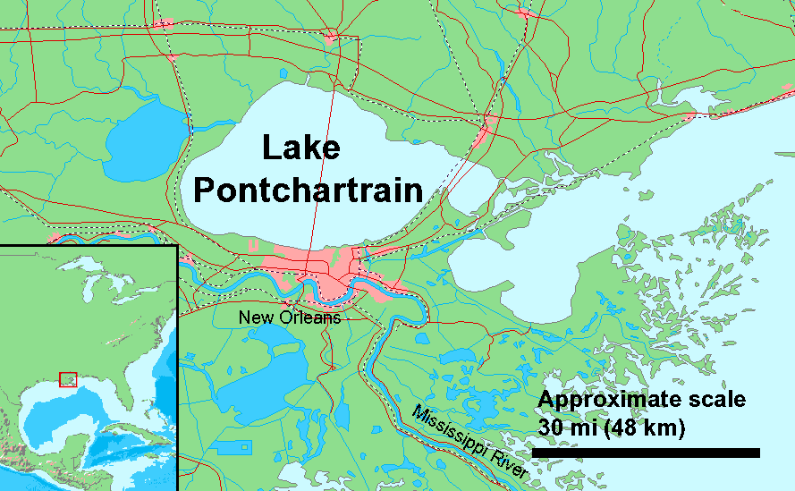 ポンチャートレイン湖
