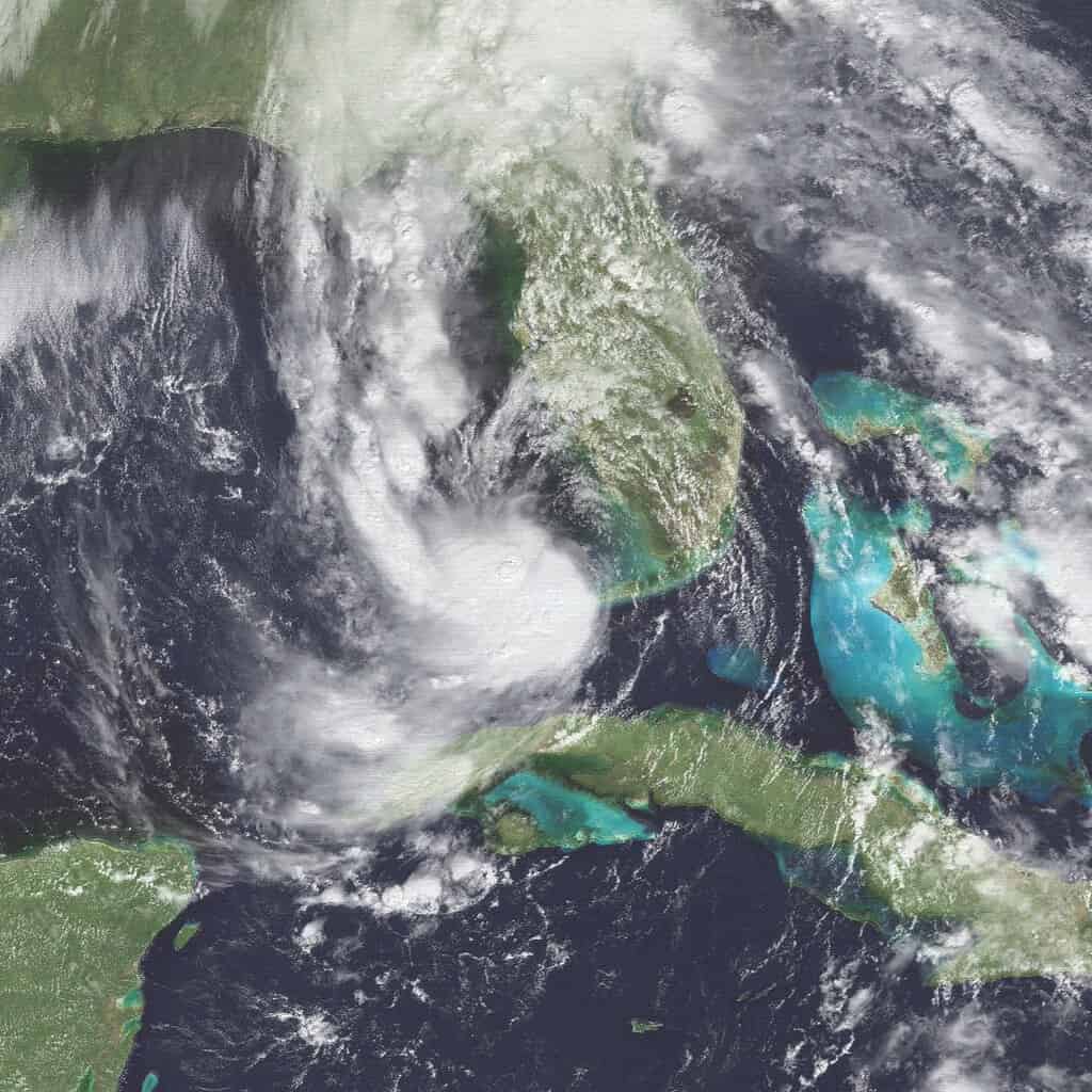 Tropical Storm Marco, 1990