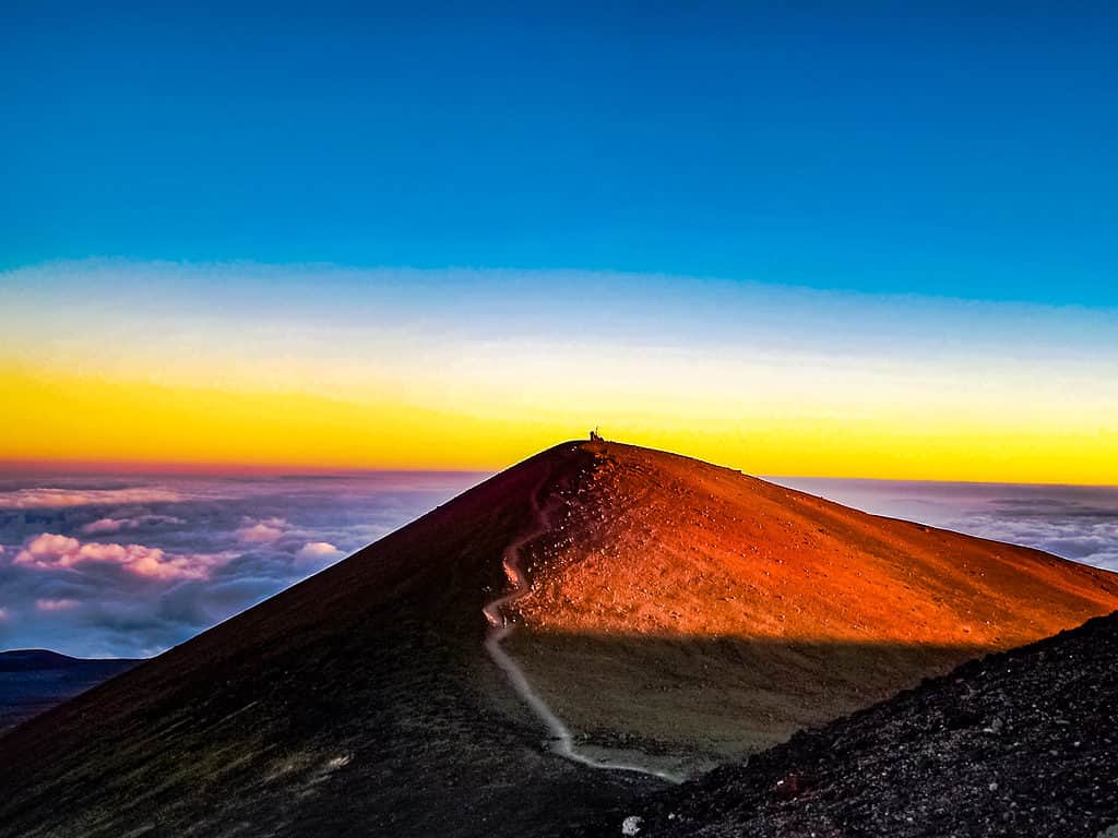 The Summit of Mauna Kea in Hawaii - The Coldest Place in Hawaii